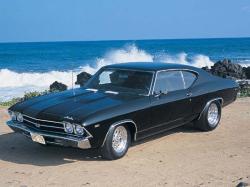 CHEVROLET CHEVELL SS black