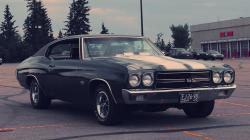 CHEVROLET CHEVELL SS green