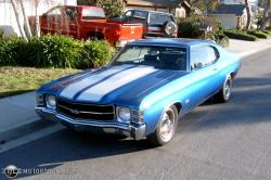 CHEVROLET CHEVELLE blue