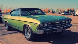 CHEVROLET CHEVELLE green