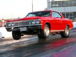 CHEVROLET CHEVELLE red