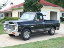 CHEVROLET CHEYENNE black