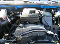 CHEVROLET COLORADO 4X4 engine