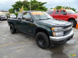 CHEVROLET COLORADO green