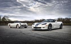 CHEVROLET CORVETTE 427 white