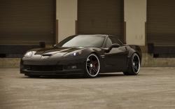 CHEVROLET CORVETTE black