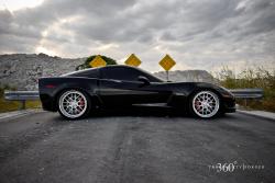 CHEVROLET CORVETTE black