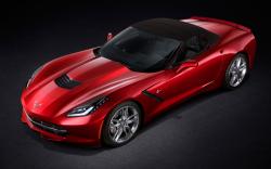 CHEVROLET CORVETTE red