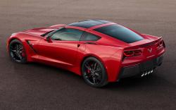 CHEVROLET CORVETTE red