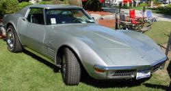 CHEVROLET CORVETTE silver