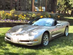 CHEVROLET CORVETTE silver