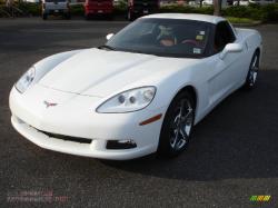 CHEVROLET CORVETTE white