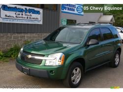 CHEVROLET EQUINOX LT AWD green