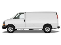 CHEVROLET EXPRESS 1500 white