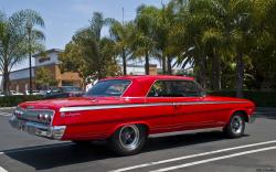 CHEVROLET IMPALA red