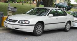 CHEVROLET IMPALA white