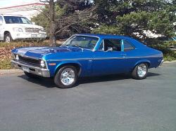 CHEVROLET NOVA blue