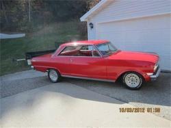 CHEVROLET NOVA red