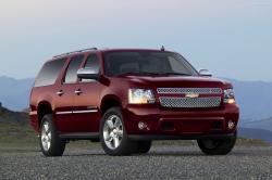 CHEVROLET SUBURBAN red