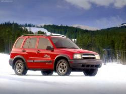 CHEVROLET TRACKER red