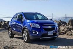 CHEVROLET TRAX blue