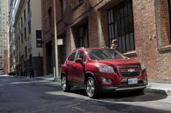 CHEVROLET TRAX green