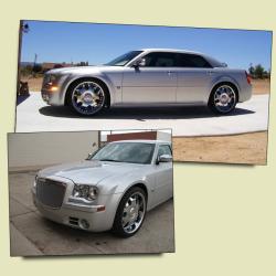 CHRYSLER 300 5.7 silver