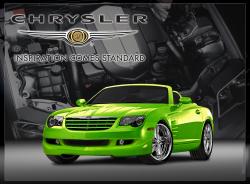 CHRYSLER CROSSFIRE green