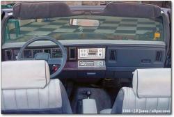 CHRYSLER LEBARON interior