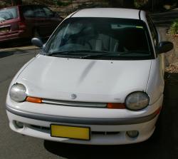 CHRYSLER NEON white