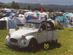 CITROEN 2CV white