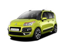 CITROEN C3 PICASSO green