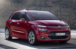 CITROEN C4 PICASSO green