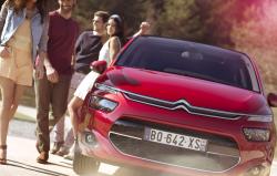 CITROEN C4 PICASSO red