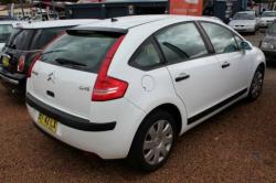 CITROEN C4 white