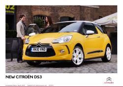 CITROEN DS3 CHIC interior