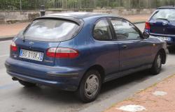 DAEWOO LANOS blue