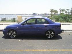 DAEWOO LANOS blue