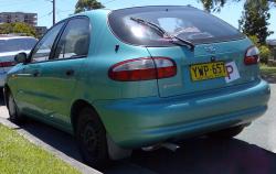 DAEWOO LANOS green