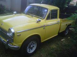 DATSUN 1200 BAKKIE green