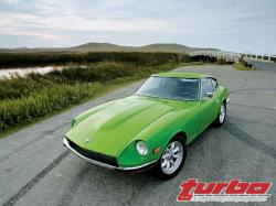 DATSUN 240 Z green