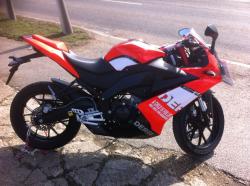 DERBI GPR 125 brown