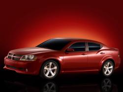 DODGE AVENGER red