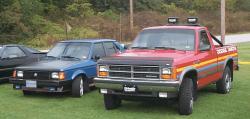 DODGE DAKOTA 3.9 red