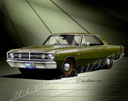 DODGE DART green