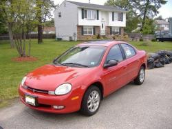 DODGE NEON red