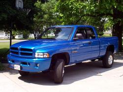 DODGE RAM blue