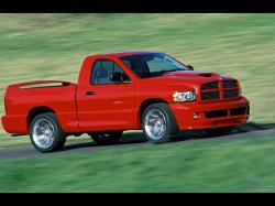 DODGE RAM red