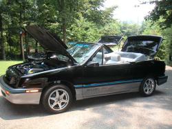 DODGE SHADOW CONVERTIBLE green