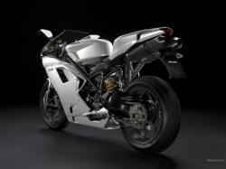 DUCATI 1198 CORSE white